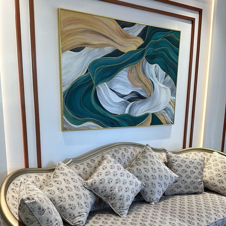 Custom wall art acrylic painting